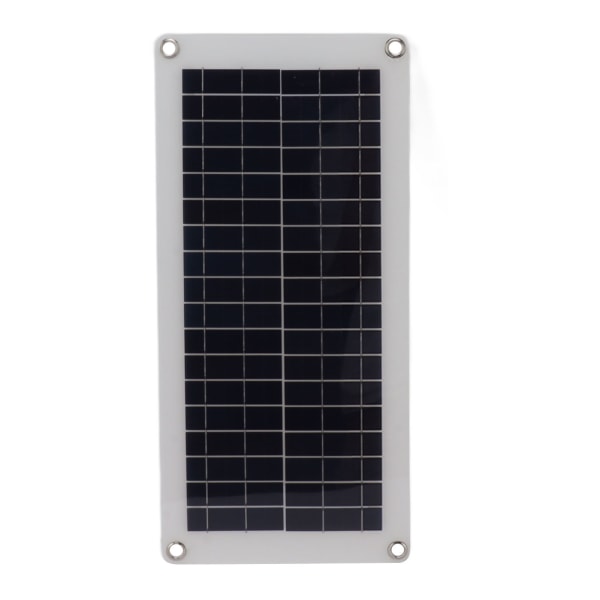 Solpanel Kit Polykristallin 100A Styrenhet 10W 18V Solladdningspanel med Batterilåda Pump för Bilcamping