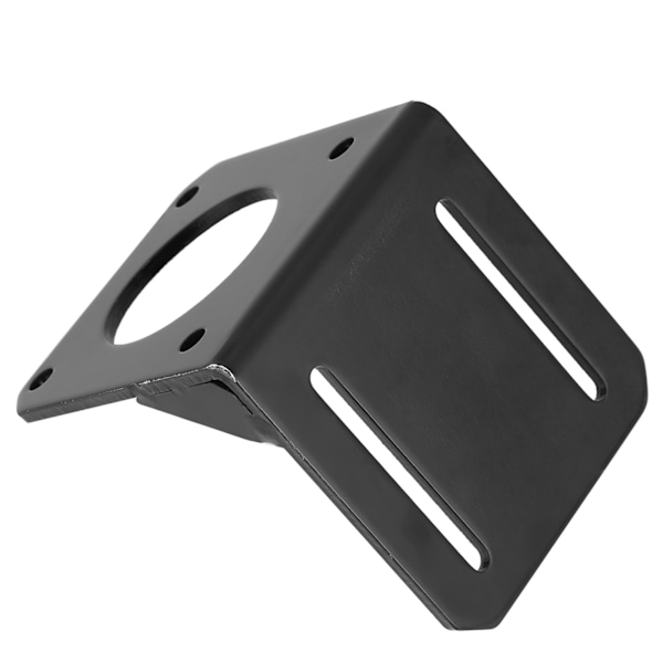 1 stk Sort Rustfrit Stål Monteringsskinne til 57 NEMA23 Trinmotor - Holdbar Holder Stativ