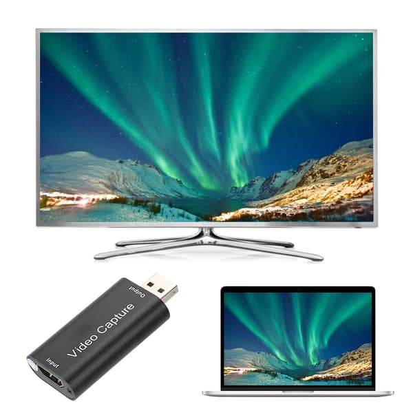 HDMI til USB Audio Video Capture Card HD Recorder til Game Live Streaming