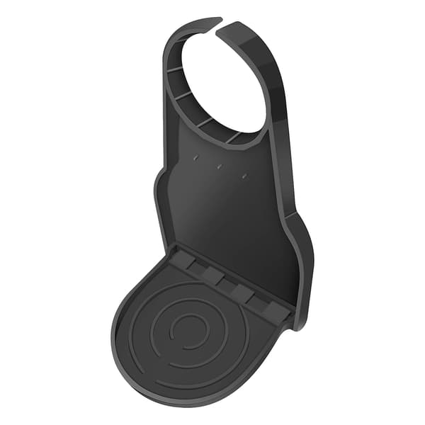 2 stk. vaskemiddelsåpe forhindrer dryppende koppholder for tilbehør til vaskerom Black 2 Pack