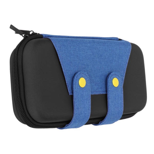 Bæretaske til Switch Lite EVA Rejsetaske til Spilkonsoll Tilbehør med Dobbelt Lynlås Rum Sort Blå Til Switch Lite