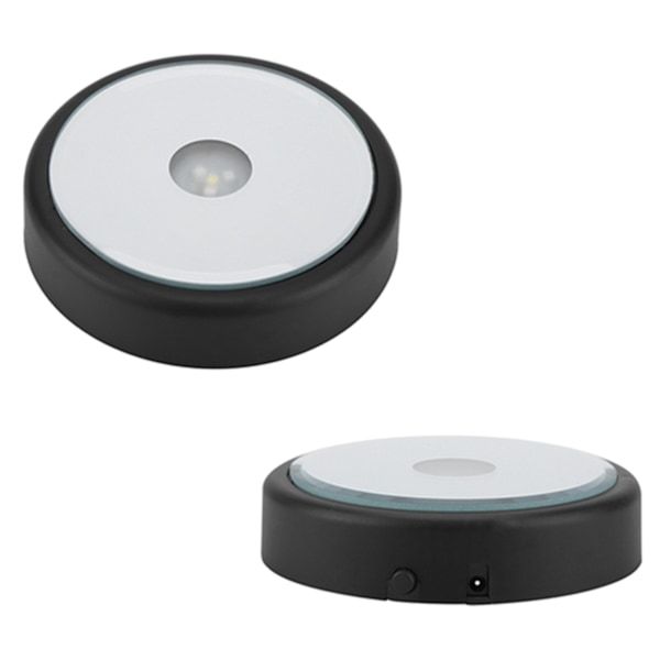 Multifarvet 3D LED Lampebase Stativ til Krystalglas Kunstvisning