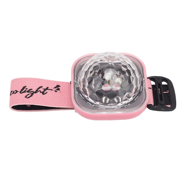 RGB-armband med omgivande ljus och färgglad rosa skal för bil, KTV och bröllopsevenemang - Perfekt scenbelysningstillbehör