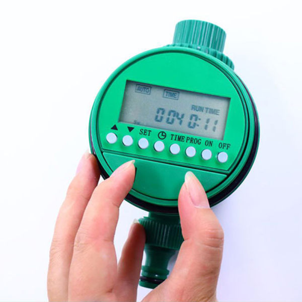 Automatisk bevattningstimer för utomhusbruk, bevattningstimer, trädgårdssolenoidventilstyrenhet