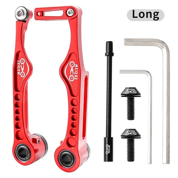 Cykel V-bromsok i aluminiumlegering, ultralätta modifierade tillbehör Red Long Arm