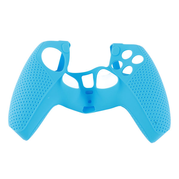 2 stk DOBE Antiskid Silikon Spillkonsollbeskyttelse Gamepad Håndtak Grep for PS5 (Blå)