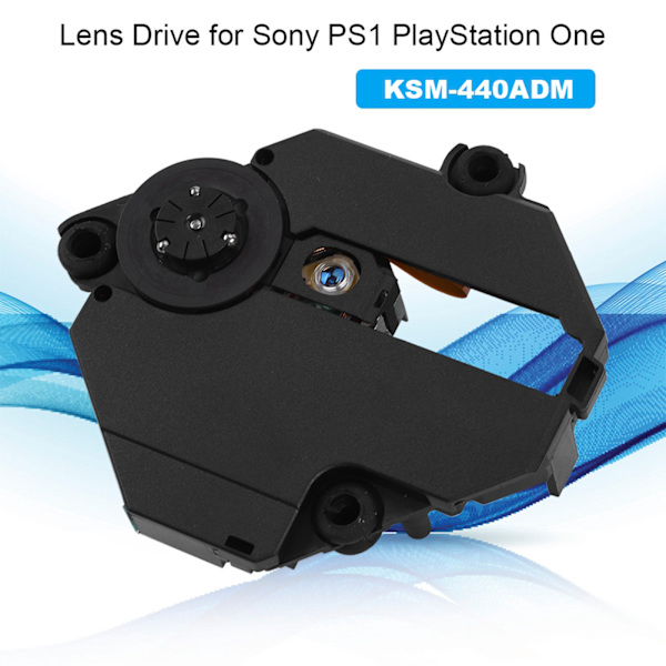 Optisk Drivlinsreparation Del KSM‑440ADM för PS1 PlayStation One Svart