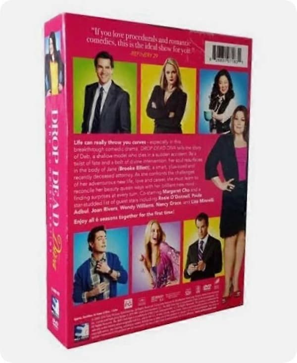 【02】Drop Dead Diva: The Complete Series Sæson 1-6 (DVD, 12-disc sæt) engelsk version
