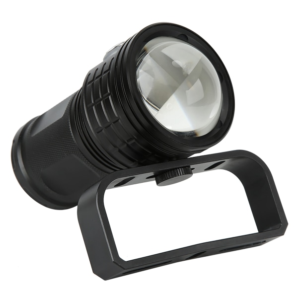 QX3 400LM Vanntett LED-lommelykt COB Undervannsfotografering 100M Fotografering Video Dykkefyll Light Torch- W