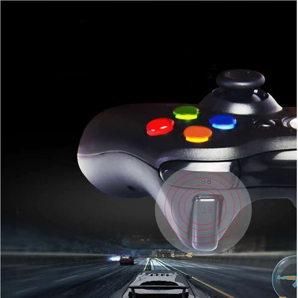 Gamepad Controller Kablet Driver Free Multifunktionel Gaming Controller Sort