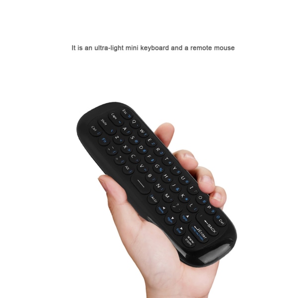 2.4G Mini Wireless Air Mouse Keyboard -kaukosäädin Androidille/Windowsille
