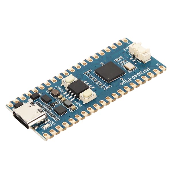 RP2040 Mikrokontrollerkort Dual Core ARM Cortex M0+ Prosessor Støtter C C++ Python Raspberry Pi Pico Modul