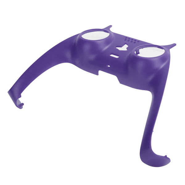 Spillkontrollhåndtak Dekorativ Stripe Gamepad Grip Utskifting DIY Skalldeksel for PS5 Lilla