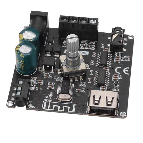 Stereo Bluetooth Digital Forsterkermodul Dobbeltkanaler APP-kontroll Lydforsterkerkort for Hjemmet