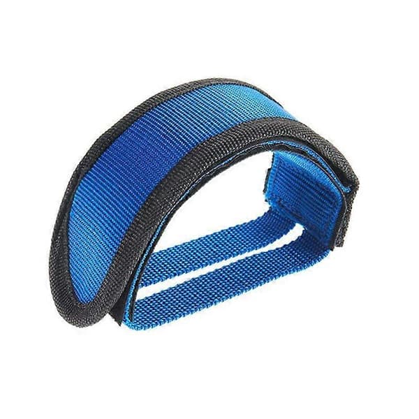 1 par cykelpedalstropper Pedal tåclipsstropper tape til fixed gear cykel blue