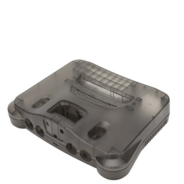 Erstatningsdeksel for N64 Retro Spillkonsoll, Gjennomsiktig, Multifunksjonelt