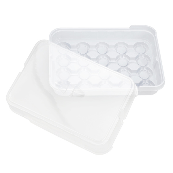 (6 set vita) 20-håls såddlådor (förpackningsstorlek: 26*19*17cm)