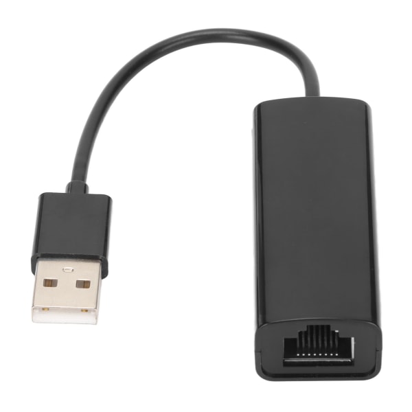 Ethernet-adapter USB till 10 100 Mbps Plug and Play Trådbunden LAN-nätverksadapter för Switch för Windows för OS X-W