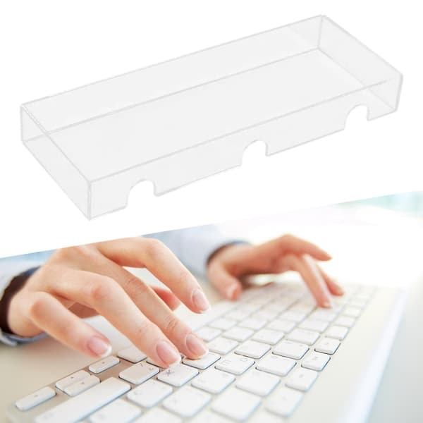 Acrylic Keyboard Dust Cover, Keyboard Protector, Protective Case Portable Transparent Acrylic Keyboard Cover, Clear