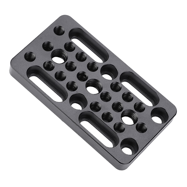 Tripod Adapterplade med 1/4\" & 3/8\" Gevindhuller for Forbedret Stabilitet og Alsidighed