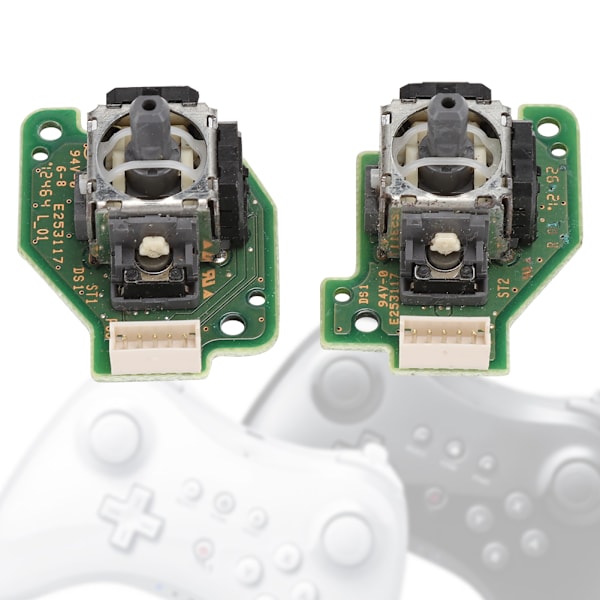 2 stk Professionelle Korrosionsbestandige Udskiftnings-Vippknapper til Wii U Gamepad