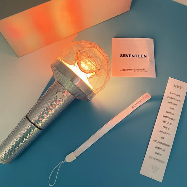 Seventeen Lightstick Bluetooth Telefonstyret Version 2 Koncert Lysstav Fans Gave