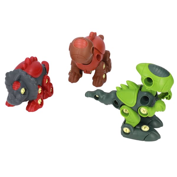 DIY Skrue Mutter Montering Dinosaur Leke Sett Byggemodell for Barn