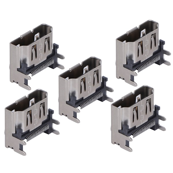 5 stk. Spilkonsol HDMI Stikkontakt Port Interface Connector Udskiftning til PS4 SLIM/PRO