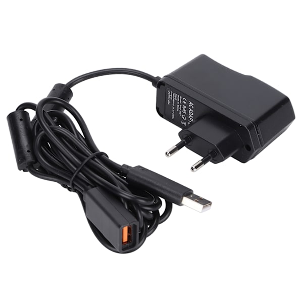 USB-virtalähde AC-sovittimelle, korkea herkkyys, Xbox 360 Kinect -anturille, EU-pistoke 100‑240V
