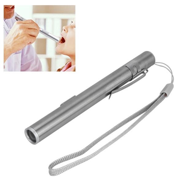 USB-minilommelykt LED oppladbar lommelykt for Doctor Nurse Diagnostic- W