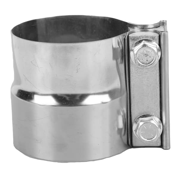 3in Udstødningsbåndklemme Overlappende Samling Rustfrit Stål Kobling Lyddæmper Downpipe Header Manifold