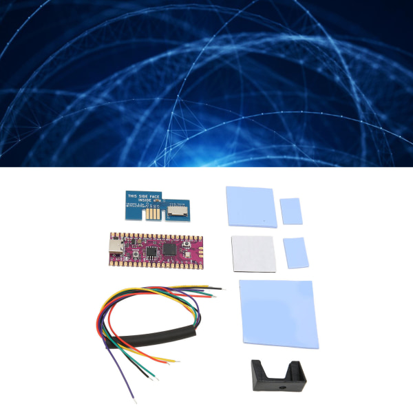 Til RPi Pico Flexible Microcontroller Board Dual Core 264KB ARM Cortex M0+processor med SD2SP2 SDLoad SDL Adapter Blå