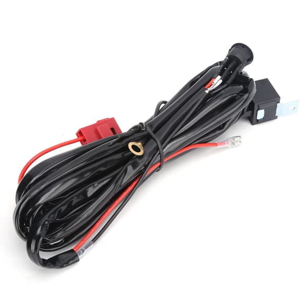 2m DT Interface Vandafvisende Sort Ledningsnet 40A 12V til LED Bilspots
