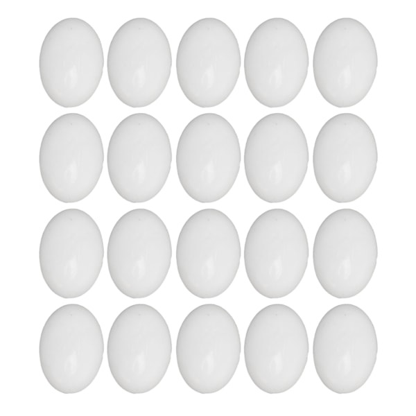 20 Naturliga Svarta Onyx Äggformade Cabochons (18x13mm) för Smyckestillverkning - Perfekta Tillbehör för Jul- & Födelsedagspresenter