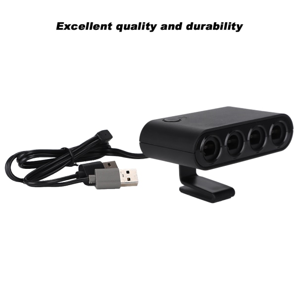 Tre-i-ett håndtak for NGC til Switch Adapter Konverter for NGC Wii U / PC / Switch