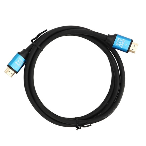 HD Multimedia Interface-kabel 4K PVC Aluminiumlegering Högdefinition Multimedia Interface-sladd för TV PC Dator Bärbar Blå 1,5m / 4,9ft