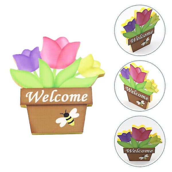 1 stk. Tulipanpynt i tre