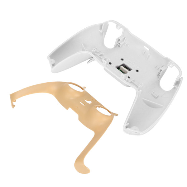 Game Controller Bagknap-tilbehør Professionel Mapping Burst Gamepad Dobbelt Bagknap til PS5 Controller Hvid
