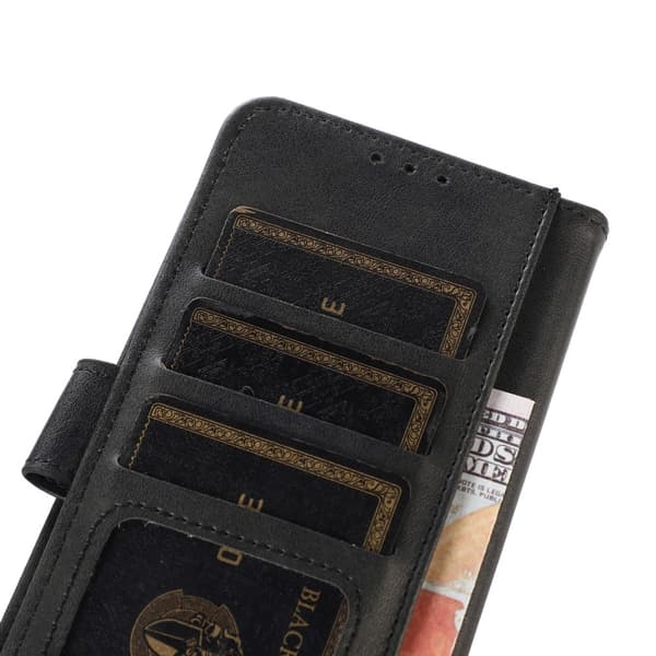 Google Pixel 8 Etui Solid Læder Sort 67