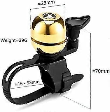 Adjustable Bicycle Bells, 360 Degree Rotating Bike Ring Bell, Bicycle Accessories