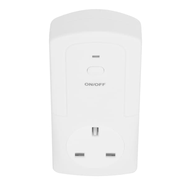 TS5000 Smart Plug Socket UK 90-250V 50/60Hz med Timer Temperatur Fuktighetskontroll för Hemmabruk