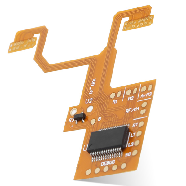 Spilcontroller Flat Cable Rapid Fire Mod Board Tilbehør til XBox One/XBox One Elite