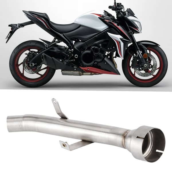Rustfrit stål mellemrør mellemledsadapter Suzuki GSX S1000
