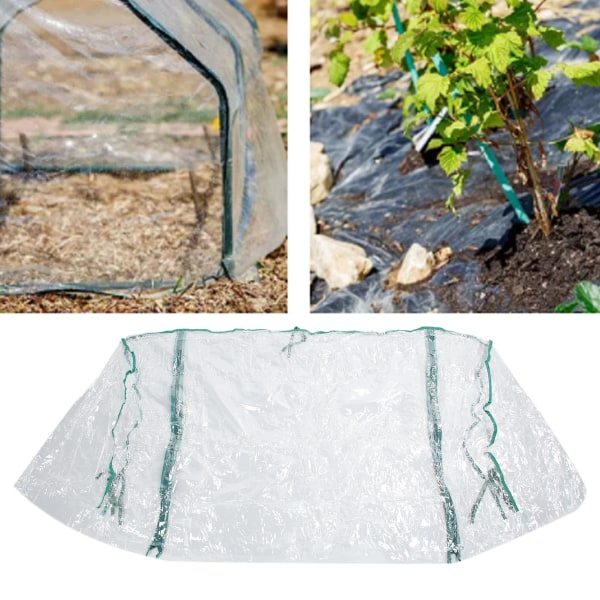 Drivhusdeksel PVC Regnbestandig termisk isolasjon Drivhusfilm for planter Grønnsaker Frukttrær