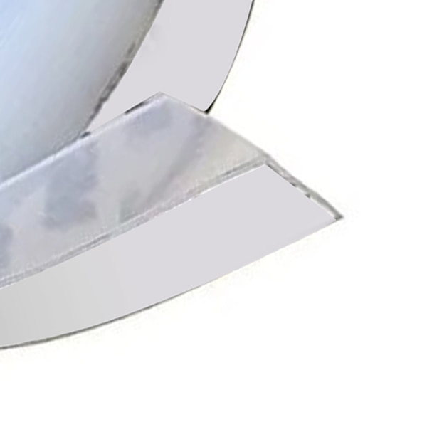 Dørbundspakning 3,5 cm x 5 m Transparent Vindtæt Selvklæbende Tætningsbånd