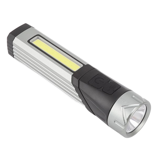 Magneettinen taskulamppu 7 vaihdetta pyöritettävä taitettava ladattava kirkas LED COB työvalo retkeilykorjaukseen- W