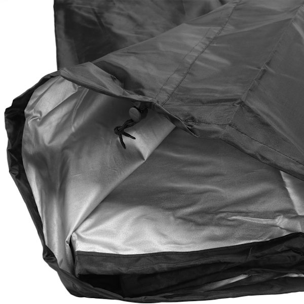 Skyddande överdrag för uteterrassvärmare, Patio Heater Cover Protector Canopy (Svart 221x84cm)