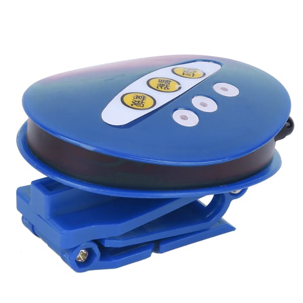 Sensing Hat Light Hodelykt USB Ladbar Klips LED Hat Light for Fishing Blå