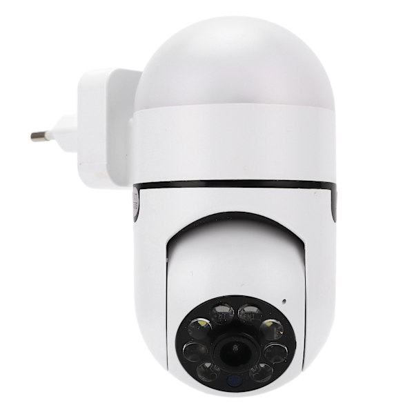 2MP Langaton Turvakamera 360° Yökuvanäkyvyydellä - LED-Kotivalvontakamera EU-Pistokkeella (110-240V)