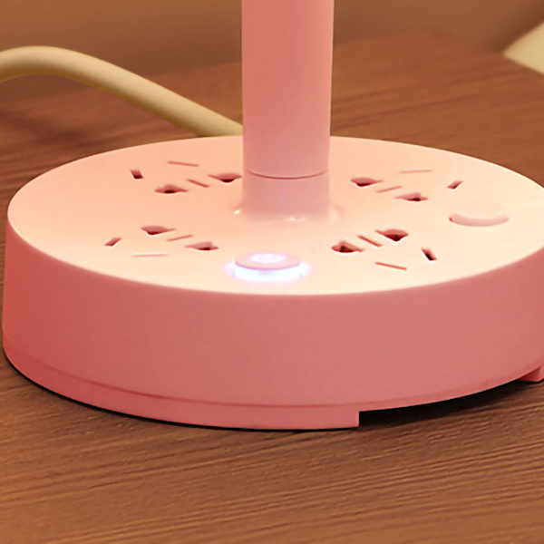 Allsidig skrivebordslampe med strømbrett og USB-porter for sovesaler og arbeidsområder - Modell CN 110